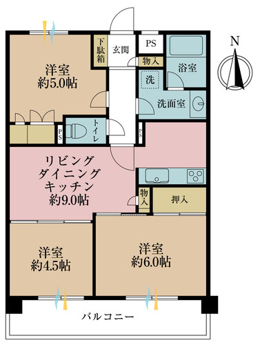 バームハイツ錦糸町の物件画像