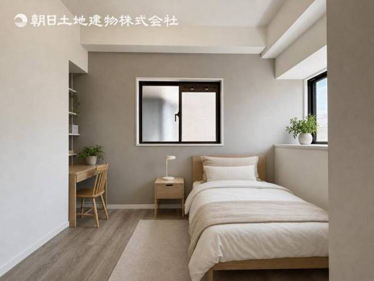 内装 居室はひとり時間を過ごせる安らげるお部屋として活用できます！収納スペースあり！荷物が多くても十分！ベッドや勉強机、テレビなどを置きたい場合におすすめ！！過ごす時間が長くてもゆったり過ごせそうですね！ 