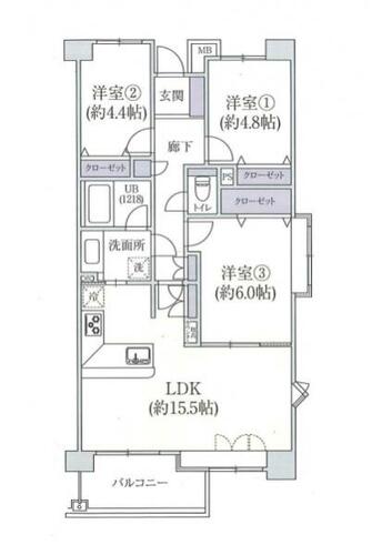 カルナーザ川崎の物件画像