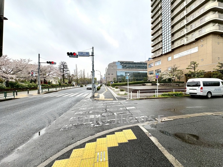 外観 【前面道路】前面道路の様子。周辺は穏やかな住宅街で落ち着いた暮らしが叶う環境です。