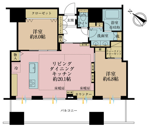キャピタルゲートプレイス　ザ・タワーの物件画像