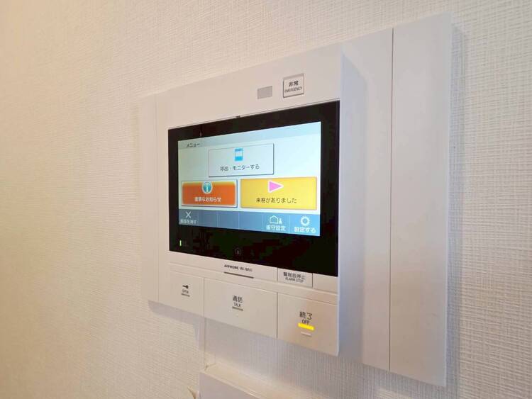 その他 誰が来てもわかる様にモニター付きインターホンを設置。