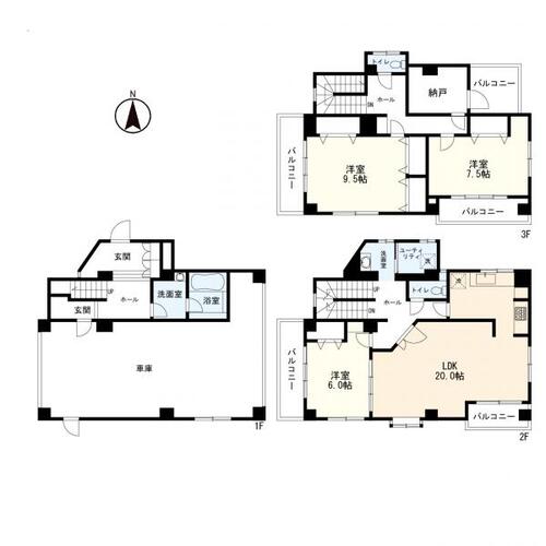 大田区南馬込５丁目　中古一戸建ての物件画像