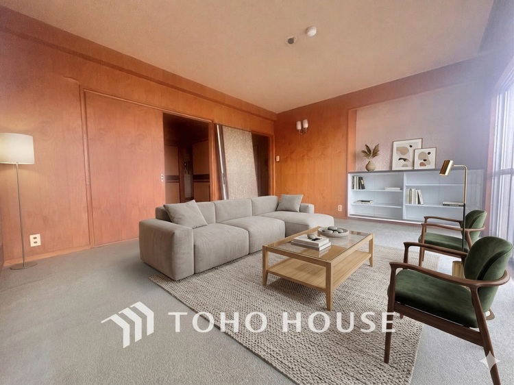 内装 ＊配置してある家具や小物はCGによるイメージ画像です。忙しい朝でも、しっかり食事をして頂けるゆとりある大きさのダイニングスペース。