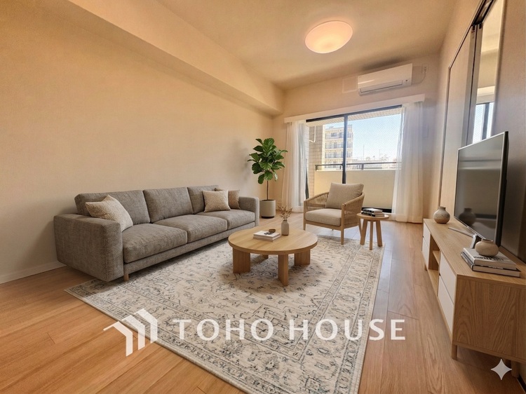 内装 ※生成AIによるイメージです。家具・小物は販売価格に含まれません。忙しい朝でも、しっかり食事をして頂けるゆとりある大きさのダイニングスペース。