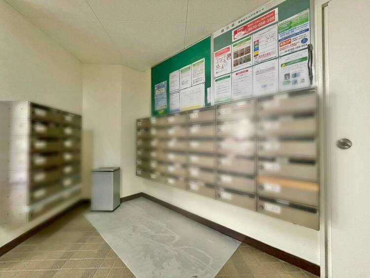 その他 郵便物を受け取るための郵便受けも、きちんと管理されています。