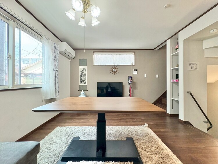 居間 「空間が織り成すひとつ先の住み心地」を演出します。