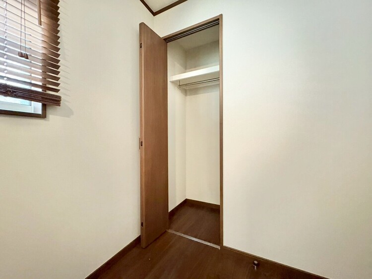 収納 居室にはクローゼットがあり、荷物もスッキリ収納して快適にお過ごしいただけます。