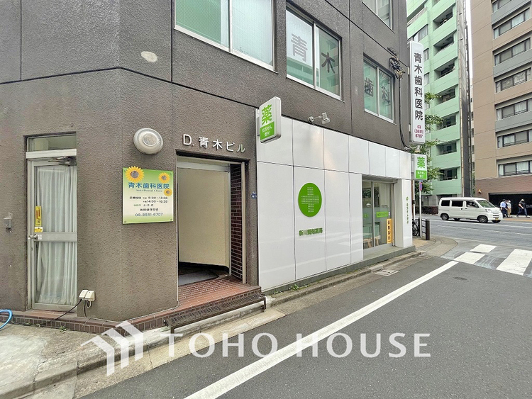 周辺 青木歯科医院　距離1500ｍ