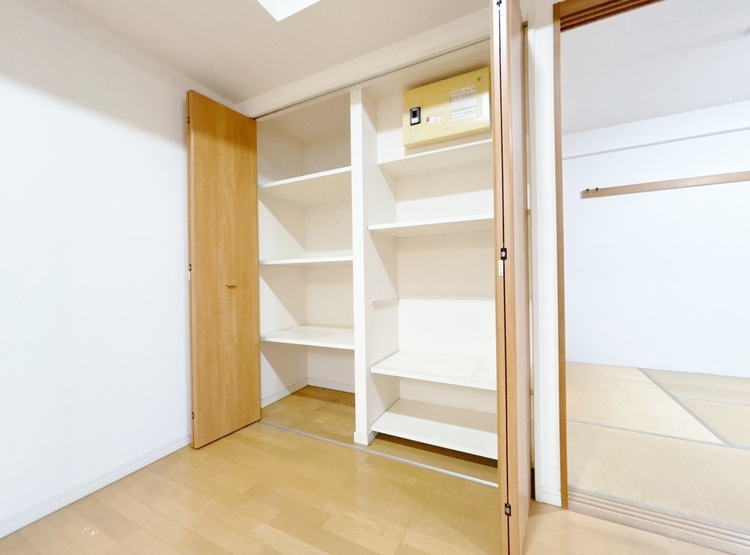 収納 居室にはクローゼットがあり、荷物もスッキリ収納して快適にお過ごしいただけます。