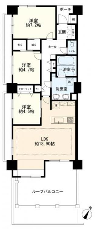 間取り 3LDK