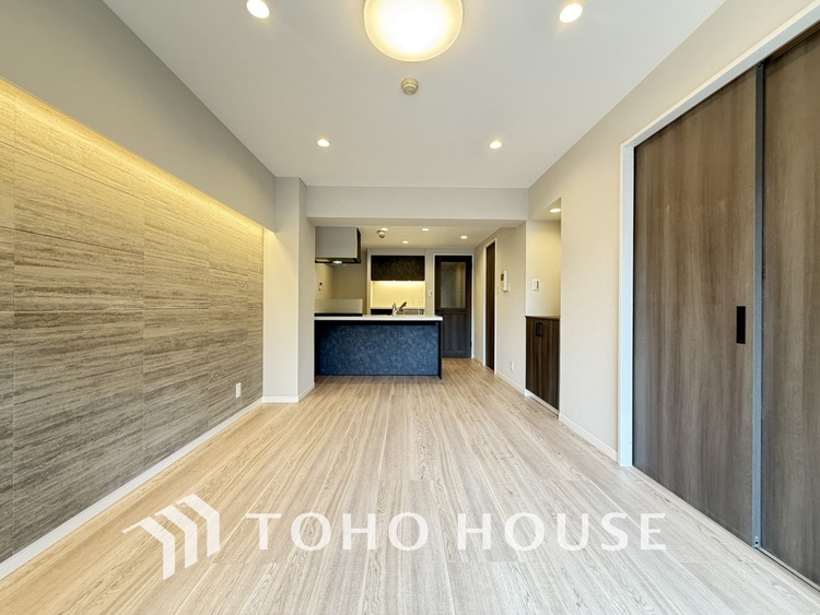 内装 ゆったりとくつろげる上質なリビングダイニング