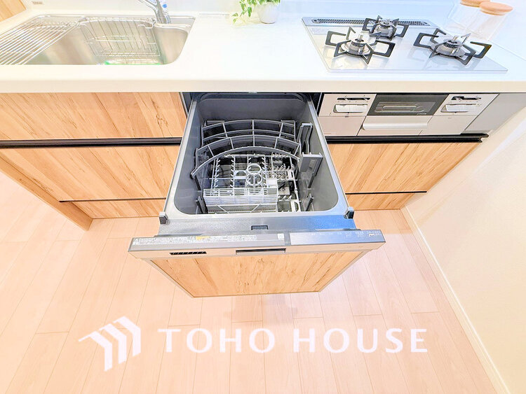その他 ビルトイン式食洗機完備のシステムキッチンで食後もゆったり家族団らん