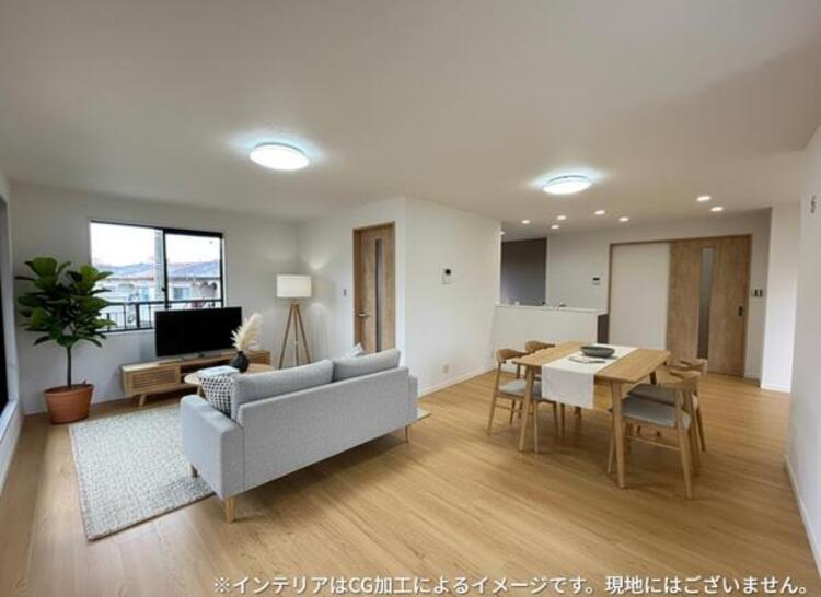居間 ※インテリアはCG加工によるイメージです。現地にはございません。