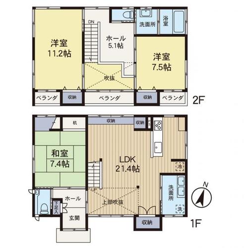 【安心を買うなら、朝日土地建物へ】神奈川区羽沢南４丁目 中古戸建の物件画像