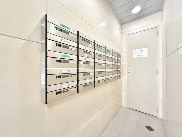 その他 郵便物を受け取るための郵便受けも、きちんと管理されています。