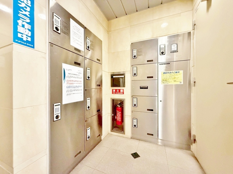 設備 共働きなど不在が多い方、ネット通販の利用が多い方に大変便利。