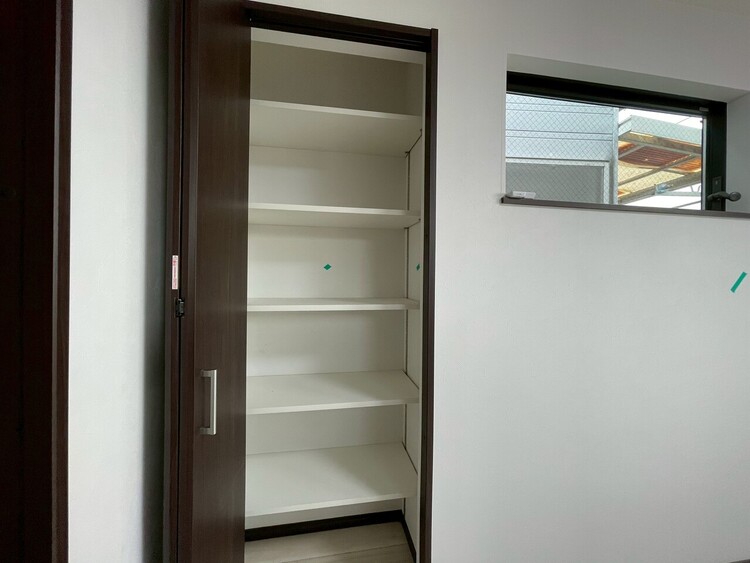 収納 暮らし心地を大きく左右する収納を、適材適所に配置し使い勝手を考慮しました。