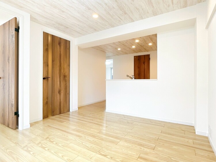 居間 豊かな居住性と、安心感を満たすクオリティが見事に調和した住空間。