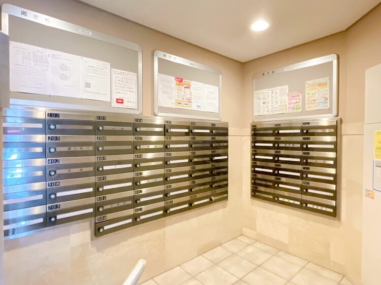 その他 郵便物を受け取るための郵便受けも、きちんと管理されています。