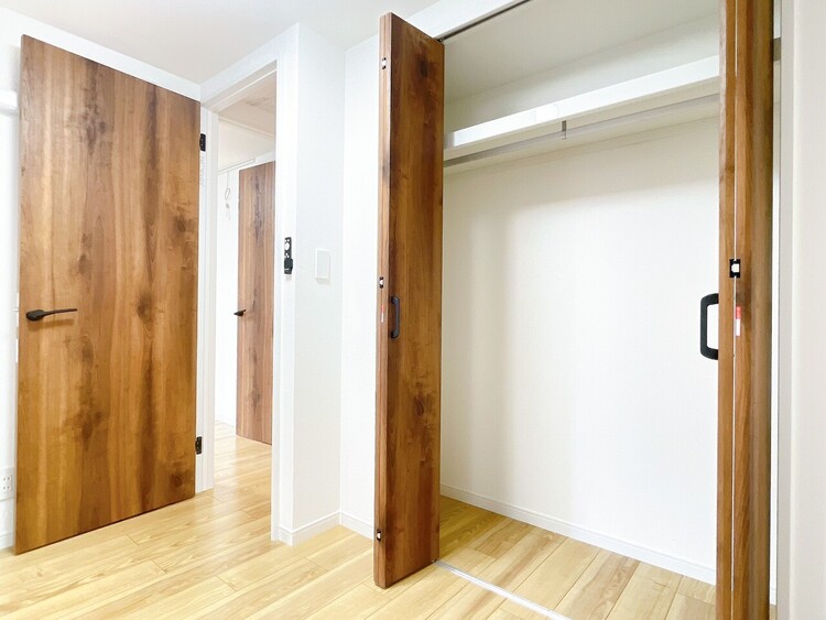 収納 暮らし心地を大きく左右する収納を、適材適所に配置し使い勝手を考慮しました。