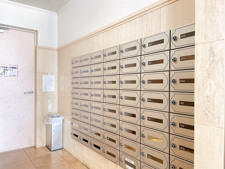 その他 郵便物を受け取るための郵便受けも、きちんと管理されています。