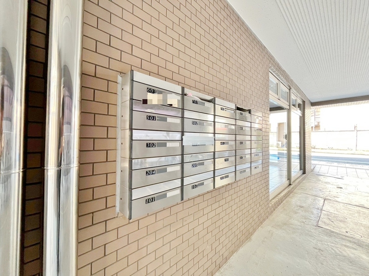 その他 郵便物を受け取るための郵便受けも、きちんと管理されています。