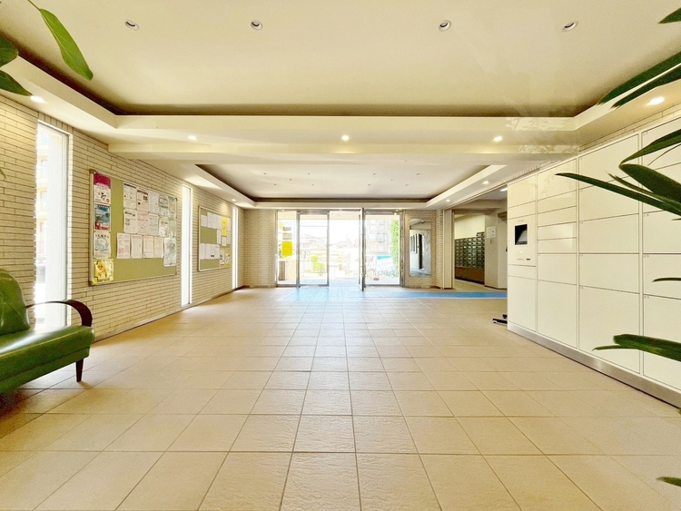 エントランス エントランスは、毎日の行き帰りで使う大事な空間です。