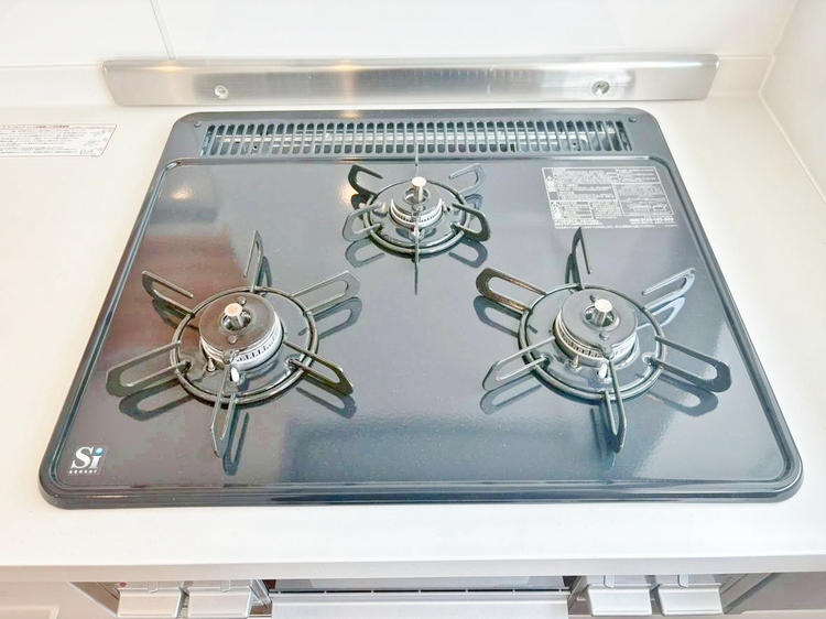 設備 ３口コンロ