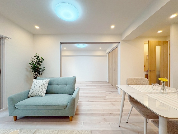 居間 「空間が織り成すひとつ先の住み心地」を演出します。