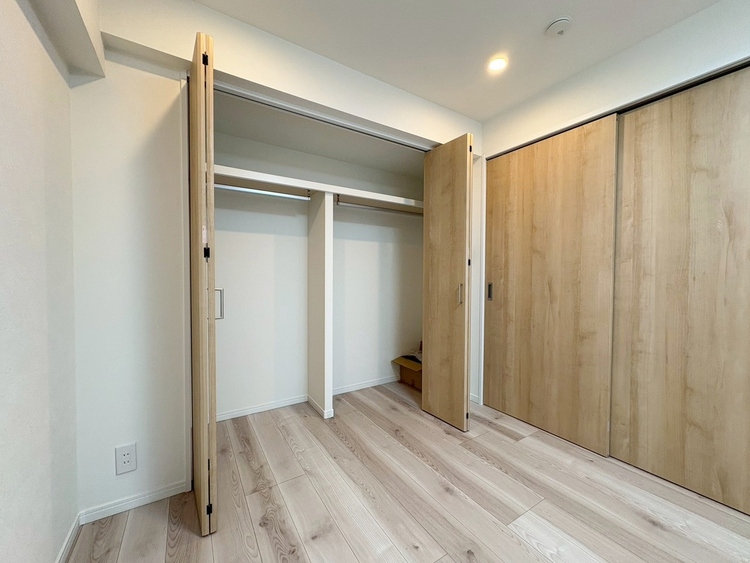 収納 居室にはクローゼットがあり、荷物もスッキリ収納して快適にお過ごしいただけます。