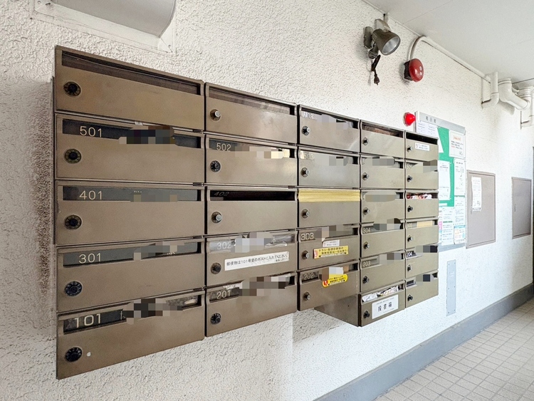 その他 郵便物を受け取るための郵便受けも、きちんと管理されています。