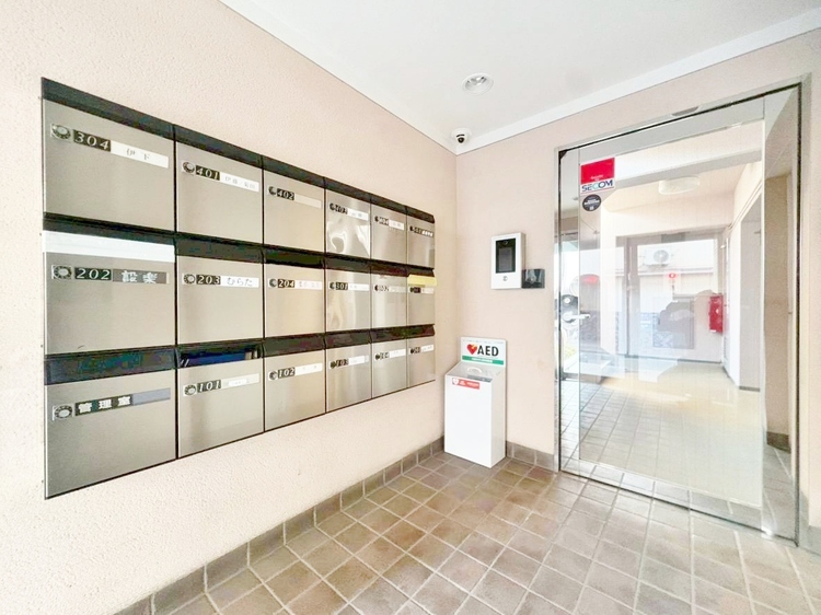 その他 郵便物を受け取るための郵便受けも、きちんと管理されています。