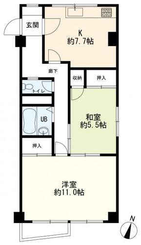 伊川ビル山王マンションの物件画像