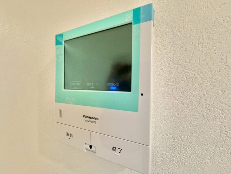 その他 誰が来てもわかる様にモニター付きインターホンを設置。
