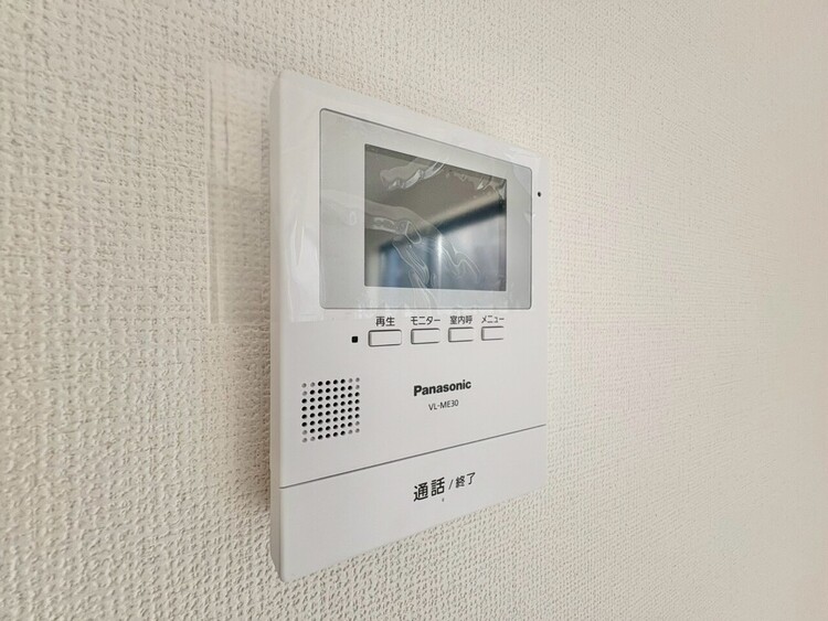 その他 誰が来てもわかる様にモニター付きインターホンを設置。