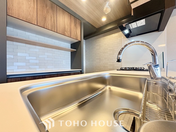 キッチン 【KITCHEN】◆Happy◆愛情たっぷりのお料理で家族にHappyを。システムキッチンがあなたをサポートしてくれます。