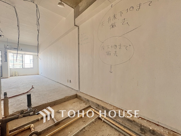 キッチン 【改装中】◆愛育◆キッチンは家族の絆を育む大切な空間。シンプルで使い易いSystemKitchenで愉しく作る料理は愛情のある美味しいご馳走に。家族で使える広々としたダイニングキッチンです。