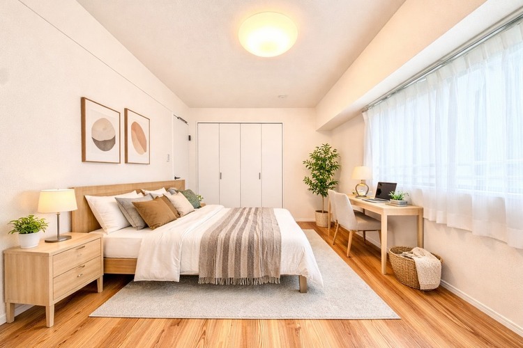内装 【居室】シンプルで使いやすく、どんな家具にも馴染む居室です。