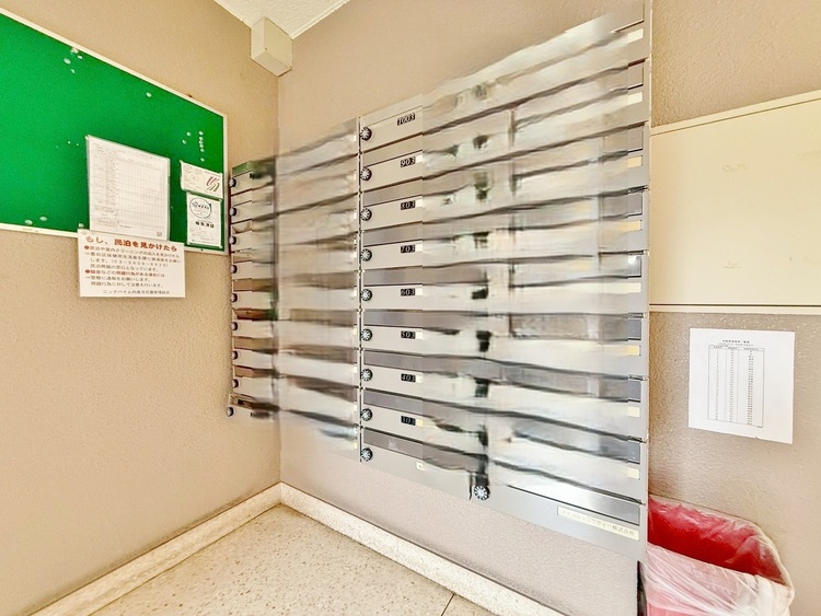 その他 郵便物を受け取るための郵便受けも、きちんと管理されています。