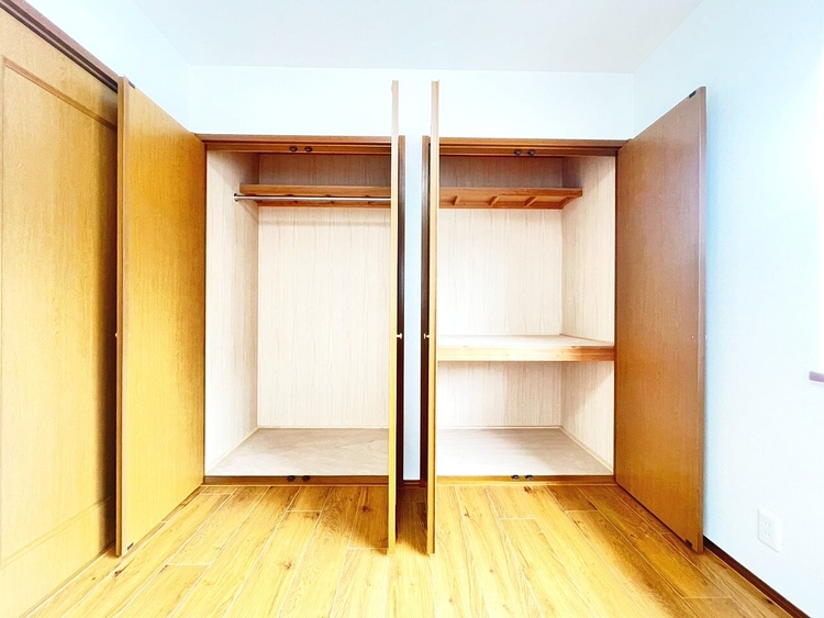 収納 居室にはクローゼットがあり、荷物もスッキリ収納して快適にお過ごしいただけます。