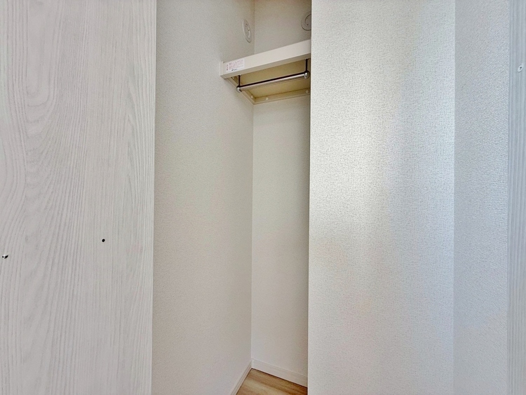 収納 居室にはクローゼットがあり、荷物もスッキリ収納して快適にお過ごしいただけます。