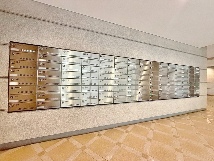 その他 郵便物を受け取るための郵便受けも、きちんと管理されています。