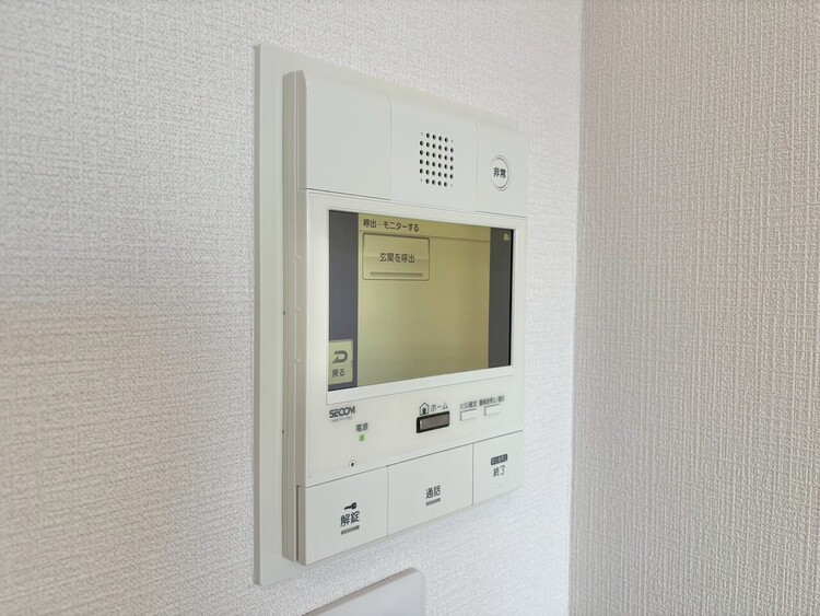 その他 誰が来てもわかる様にモニター付きインターホンを設置。