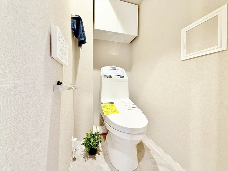 トイレ 暮らしの中のさりげないひとときの快適さにも、こだわりを、持って設備を配しております。
