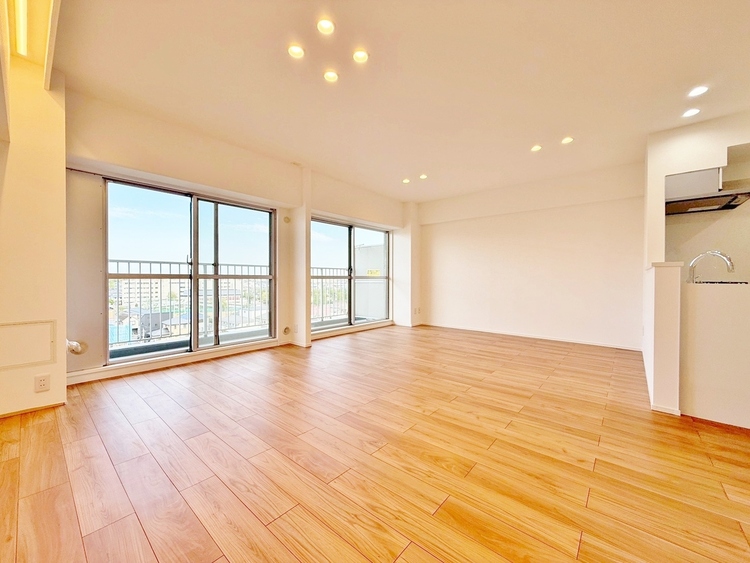 居間 ひとつひとつの空間に宿した機能性、そして美意識。