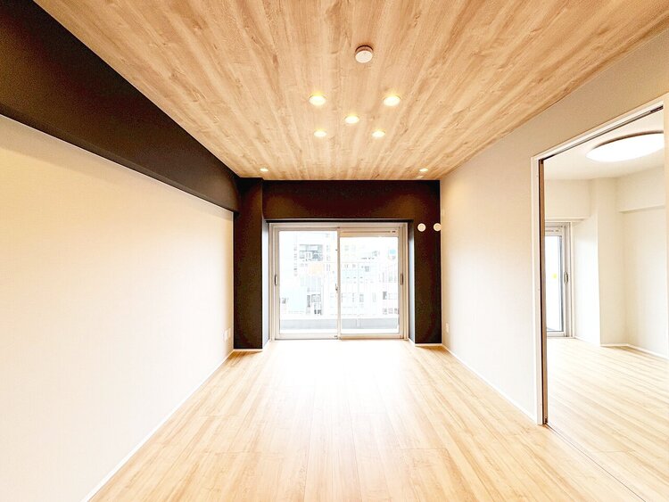 居間 豊かな居住性と、安心感を満たすクオリティが見事に調和した住空間。