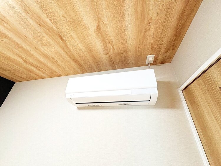 設備 エアコンが設置済みですので、お住まいになってからすぐに快適な生活を送れます。