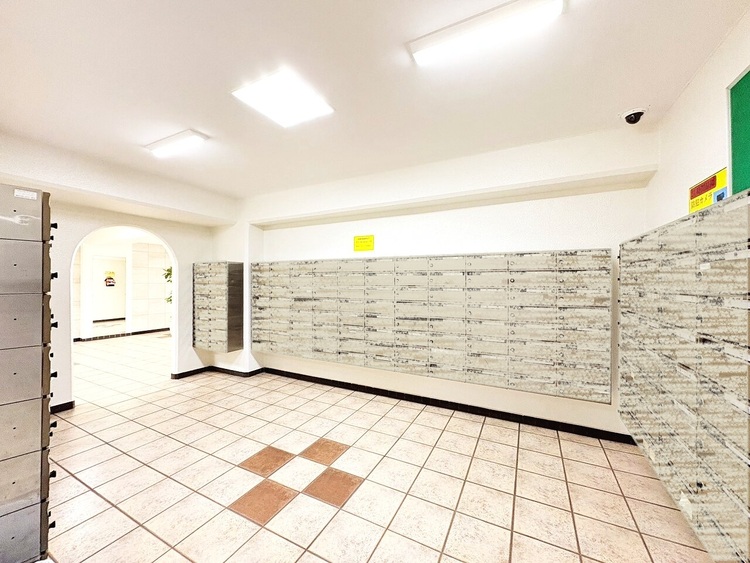 設備 郵便物を受け取るための郵便受けも、きちんと管理されています。