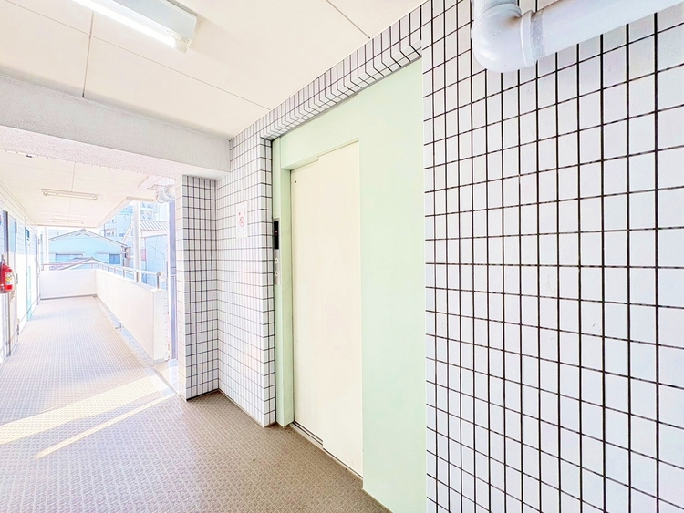 収納 エレベーターの管理も、きちんと行き届いてます。